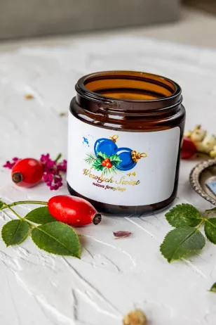 Naturalna Świeczka sojowa - Wyjątkowy upominek dla Twoich Klientów - Dowolna grafika i treść na etykiecie