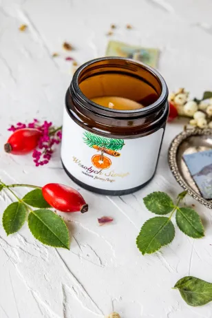 Naturalna Świeczka sojowa - Wyjątkowy upominek dla Twoich Klientów - Dowolna grafika i treść na etykiecie