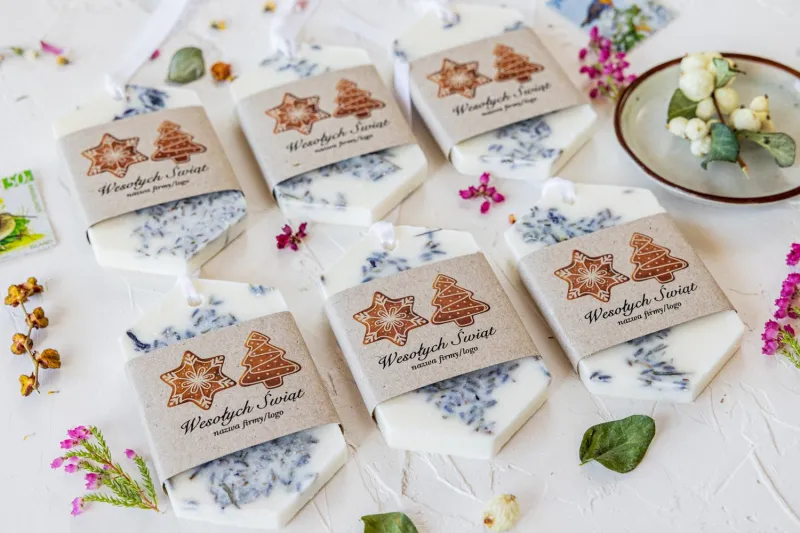 Zapachowa zawieszka sojowa jako upominek dla Twoich Klientów.