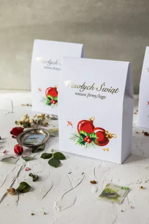 Pudełko na Upominki z logo i dowolną grafiką dla Twoich Klientów