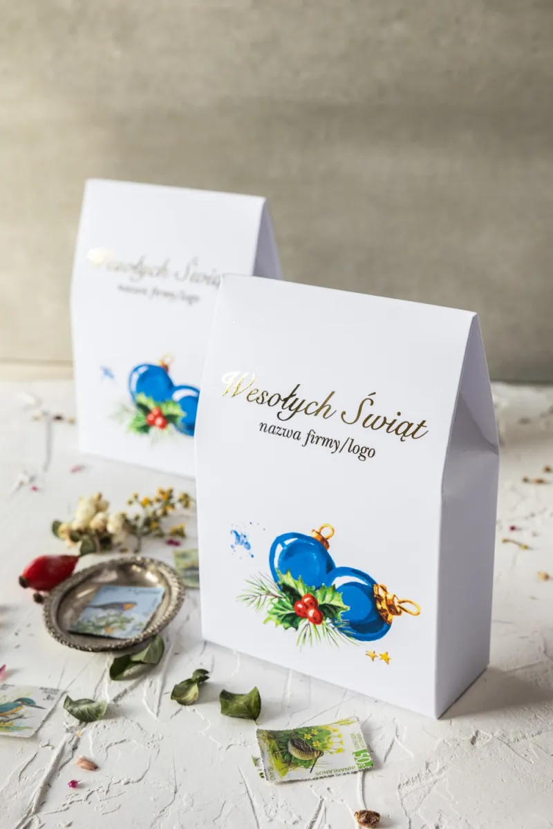 Pudełko na Upominki z logo i dowolną grafiką dla Twoich Klientów