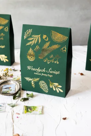 Pudełko na Upominki z logo i dowolną grafiką dla Twoich Klientów