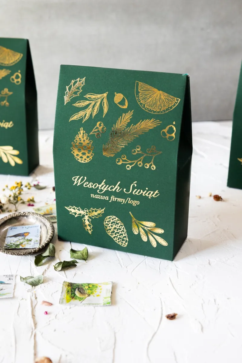 Pudełko na Upominki z logo i dowolną grafiką dla Twoich Klientów