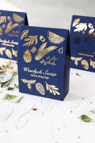 Pudełko na Upominki z logo i dowolną grafiką dla Twoich Klientów