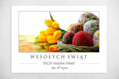 Wielkanocne Kartki dla Firm - WS6