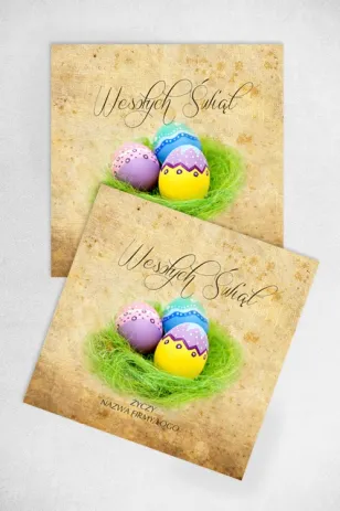 Wielkanocne Kartki dla Firm - WF1