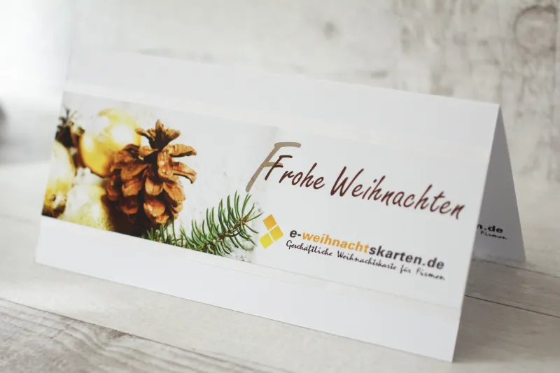 Kartki Świąteczne z logo dla firm z kolekcji H6