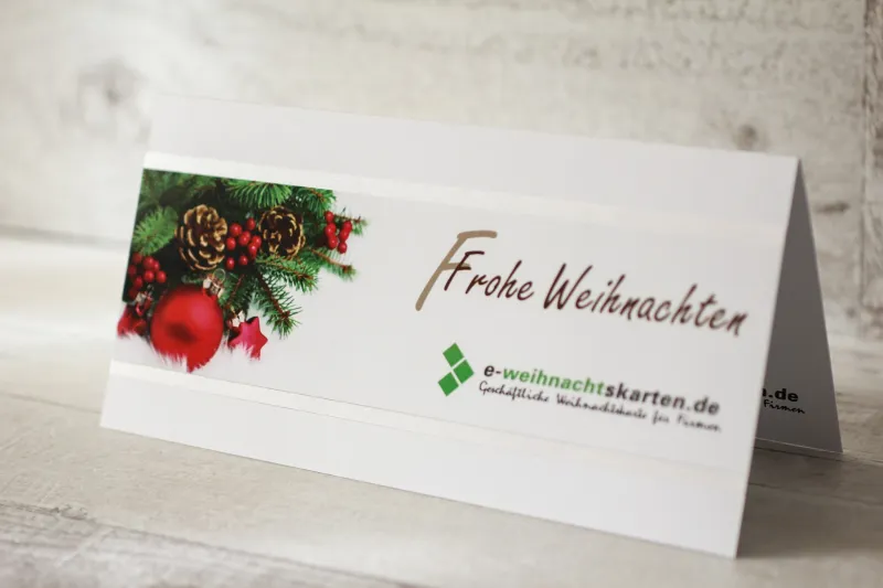 Kartki Świąteczne z logo dla firm z kolekcji H8