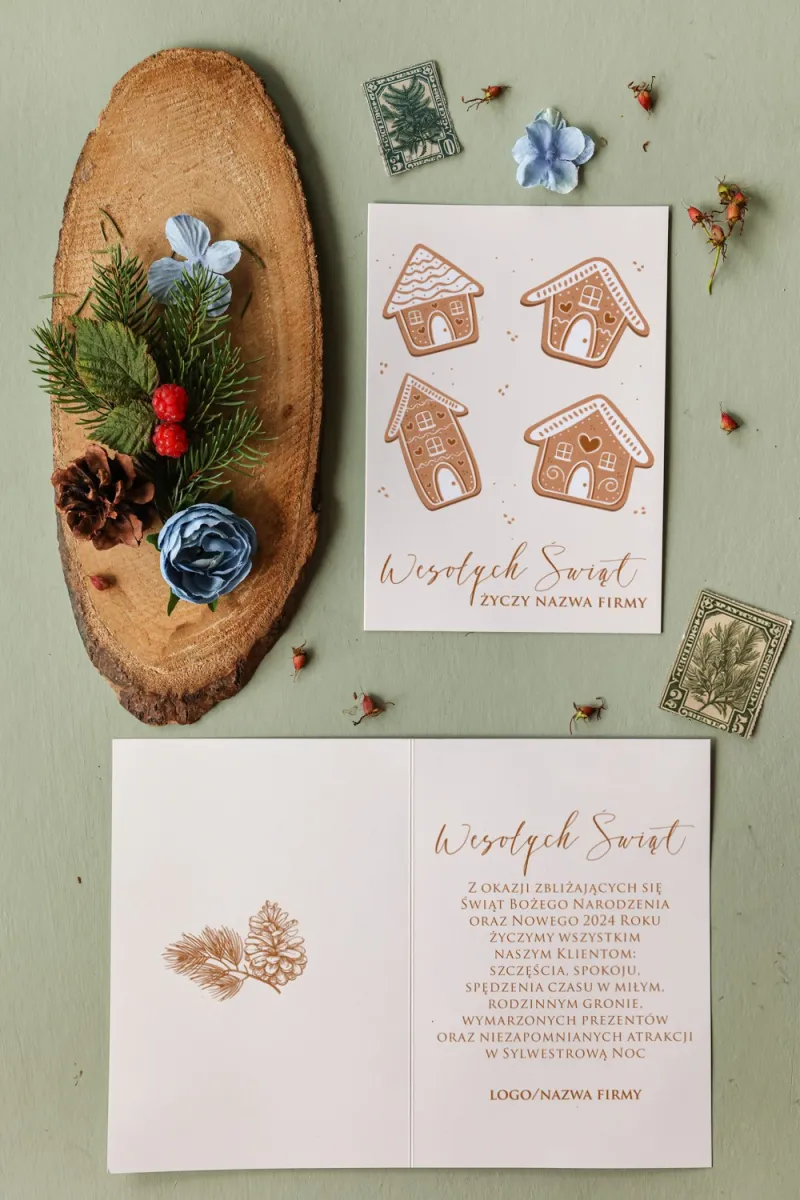 Firmowe Kartki Świąteczne - MB4 od WydrukujTu.pl Firmowe Kartki Świąteczne - MB4 od WydrukujTu.pl