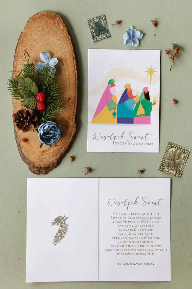 Firmowe Kartki Świąteczne - MB16 od WydrukujTu.pl