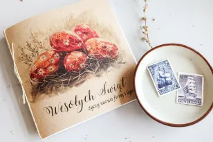 Personalizowana Kartka Wielkanocna dla Firm WUJ2