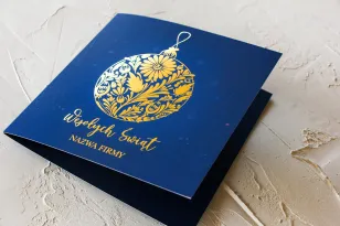 Kartki Świąteczne z logo dla firm z kolekcji KP2