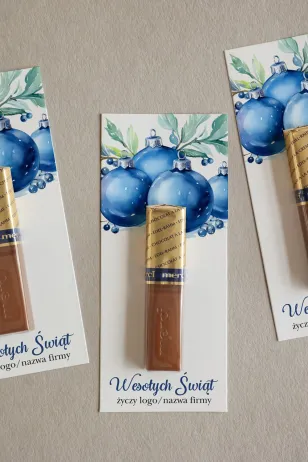 Czekoladki Merci z personalizacją - eleganckie upominki firmowe | upominki świąteczne dla klientów | Merci MRC8