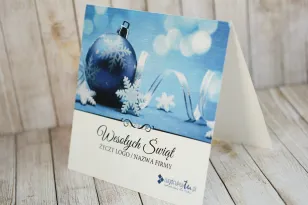 Kartki Świąteczne z logo dla firm z kolekcji KR5