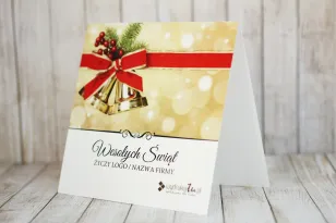 Kartki Świąteczne z logo dla firm z kolekcji KR7