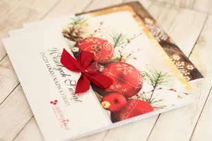 Kartki Świąteczne z logo dla firm z kolekcji KR9