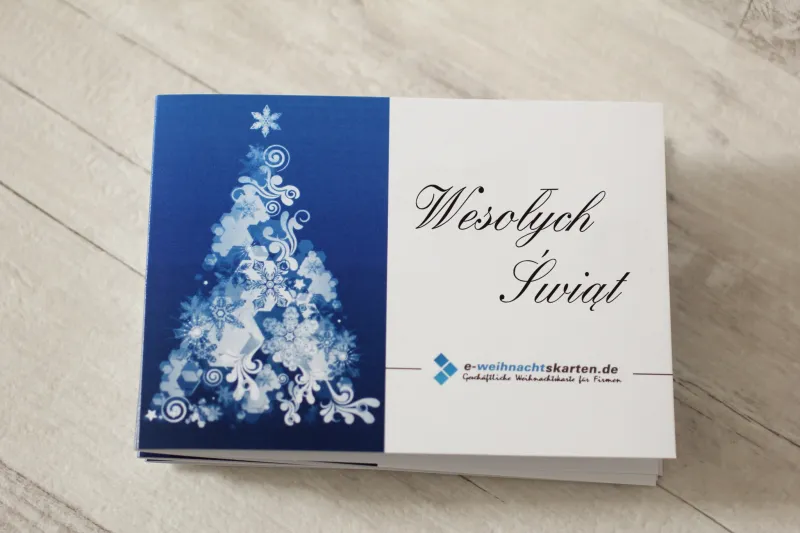 Kartki Świąteczne z logo dla firm z kolekcji R14