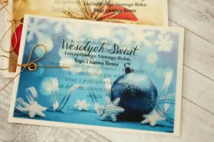 Kartki Świąteczne z logo dla firm z kolekcji RT3