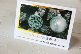 Kartki Świąteczne z logo dla firm z kolekcji SZ8