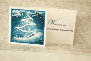 Kartki Świąteczne z logo dla firm z kolekcji W3