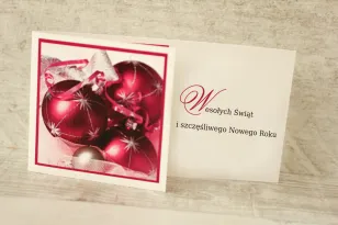 Kartki Świąteczne z logo dla firm z kolekcji W9