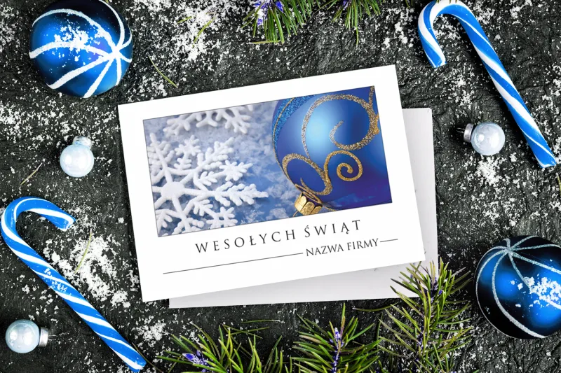 Kartki Świąteczne z logo dla firm z kolekcji S16