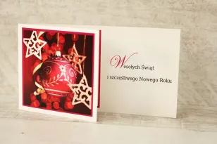 Kartki Świąteczne z logo dla firm z kolekcji W14