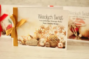 Kartki Świąteczne z logo dla firm z kolekcji ZD5