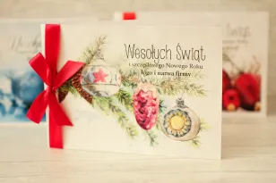 Kartki Świąteczne z logo dla firm z kolekcji ZD7