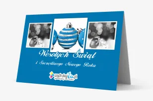 Kartki Świąteczne z logo dla firm z kolekcji MT3