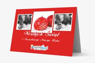 Kartki Świąteczne z logo dla firm z kolekcji MT5