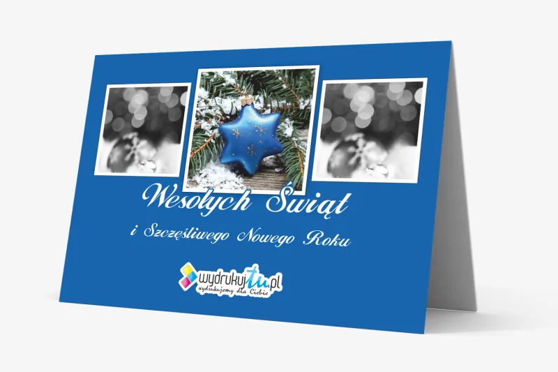 Kartki Świąteczne z logo dla firm z kolekcji MT8