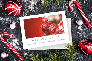 Kartki Świąteczne z logo dla firm z kolekcji S21