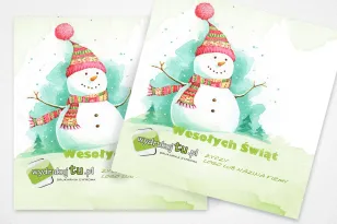 Kartki Świąteczne z logo dla firm z kolekcji L3