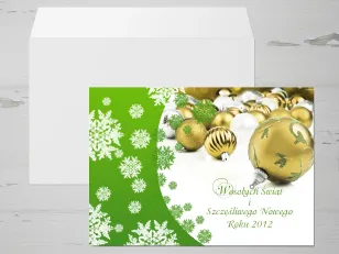 Kartki Świąteczne z logo dla firm z kolekcji G3