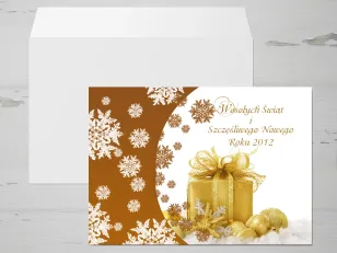 Kartki Świąteczne z logo dla firm z kolekcji G5