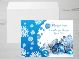 Kartki Świąteczne z logo dla firm z kolekcji G6