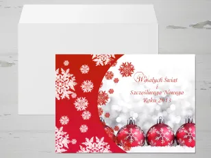 Kartki Świąteczne z logo dla firm z kolekcji G7