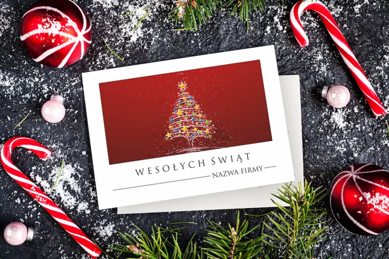 Kartki Świąteczne z logo dla firm z kolekcji S23