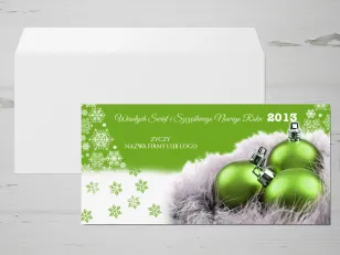 Kartki Świąteczne z logo dla firm z kolekcji E6