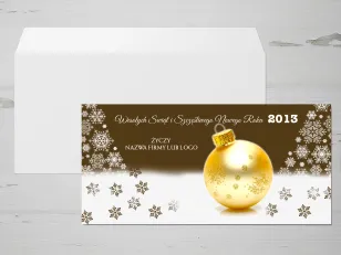 Kartki Świąteczne z logo dla firm z kolekcji E7