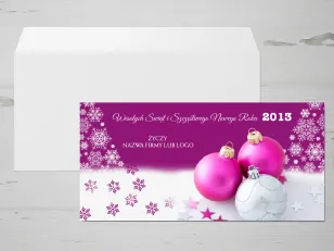 Kartki Świąteczne z logo dla firm z kolekcji E8