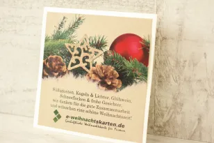 Kartki Świąteczne z logo dla firm z kolekcji FR6