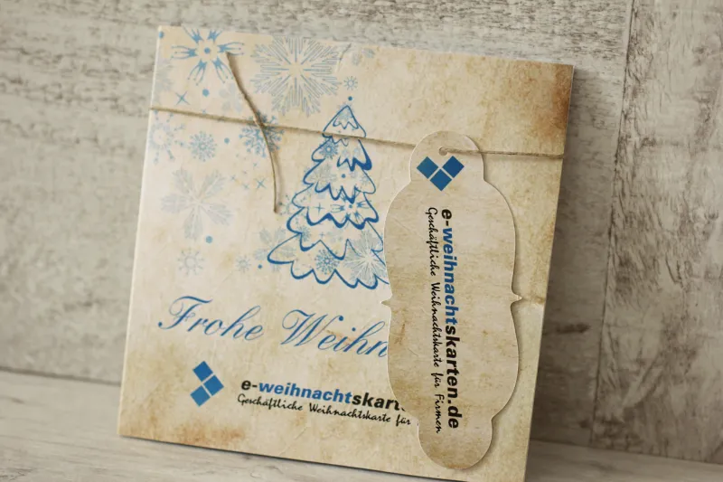 Kartki Świąteczne z logo dla firm z kolekcji A1