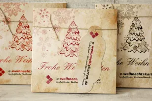 Kartki Świąteczne z logo dla firm z kolekcji A8