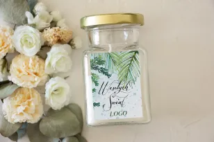 Świeczki szklane - Nietuzinkowy upominek dla Twojego Klienta - model SW1