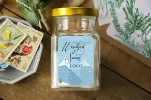 Świeczki szklane - Nietuzinkowy upominek dla Twojego Klienta - model SW3