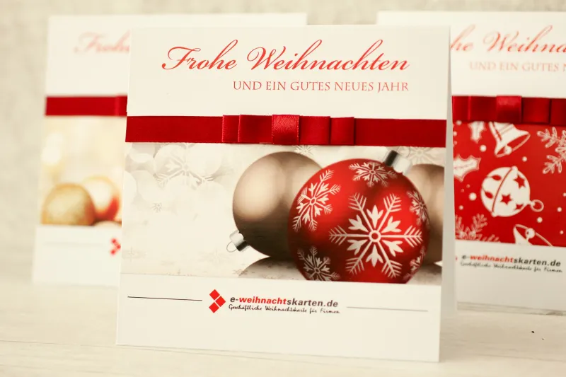 Kartki Świąteczne z logo dla firm z kolekcji B1