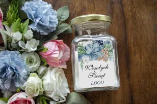 Świeczki szklane - Nietuzinkowy upominek dla Twojego Klienta - model SW5