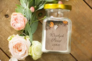 Świeczki szklane - Nietuzinkowy upominek dla Twojego Klienta - model SW11